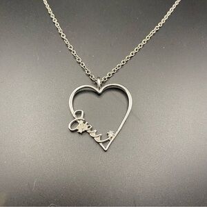 Vintage Guess Heart Necklace